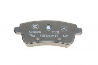 0004208704 Mercedes Pastillas freno traseras