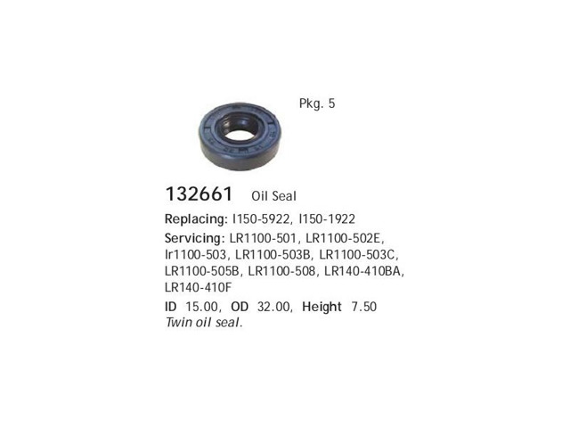 Retén del alternador Cargo 132661 precio, desde 2,68 EUR