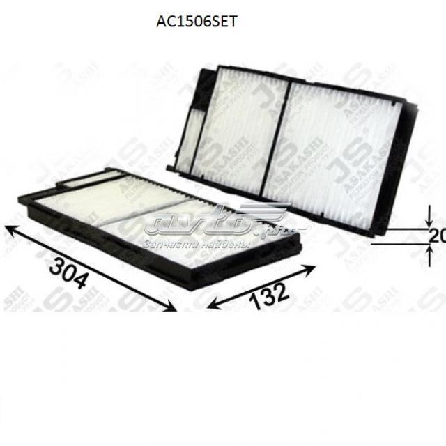 Filtro de habitáculo AC1506SET JS Asakashi