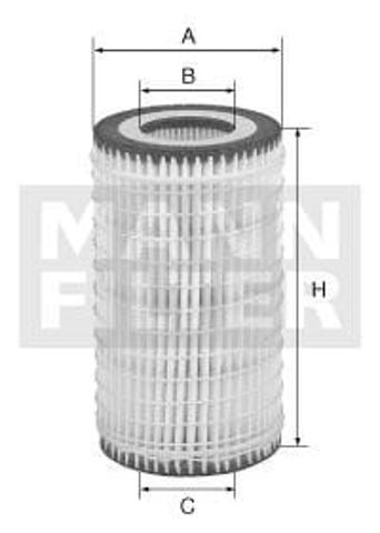 HU7034Z Mann-Filter Filtro aceite