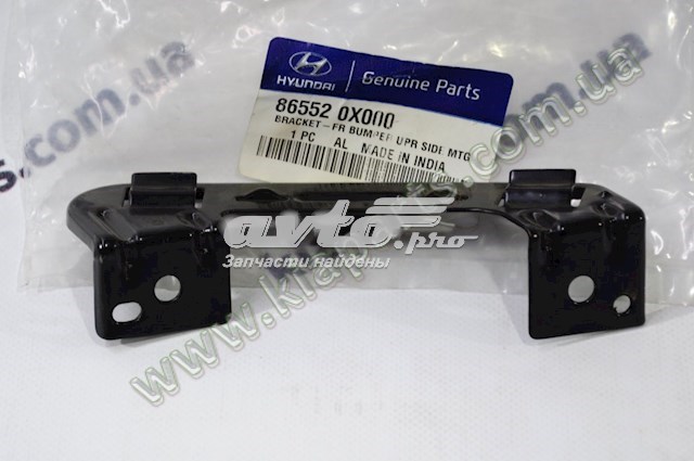 865520X000 Hyundai/Kia soporte deparachoques delantero derecho