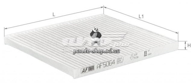 AF5064 Alpha-filter filtro habitáculo