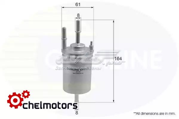 Filtro combustible COMLINE EFF172