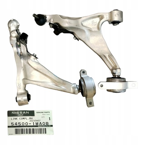 Brazo inferior derecho de la suspensión delantera 545001MA0B Nissan/Infiniti