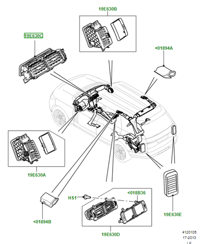 LR070448 Land Rover