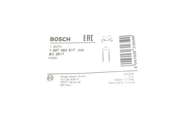 Cable de freno de mano trasero izquierdo Bosch 1987482817