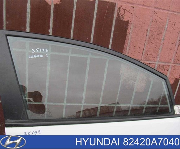 82420A7040 Hyundai/Kia luna de puerta delantera derecha