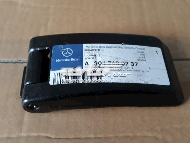 Bisagra de puerta de batientes trasera izquierda superior MERCEDES A9017400737