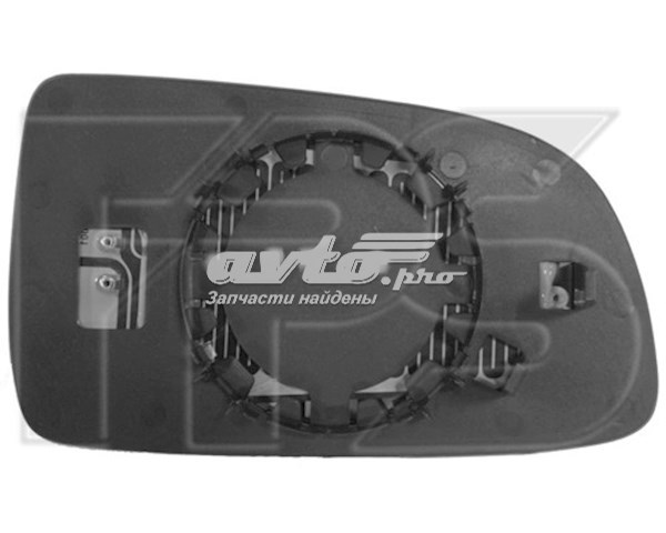 Cristal de Retrovisor Exterior Izquierdo FPS FP1703M51