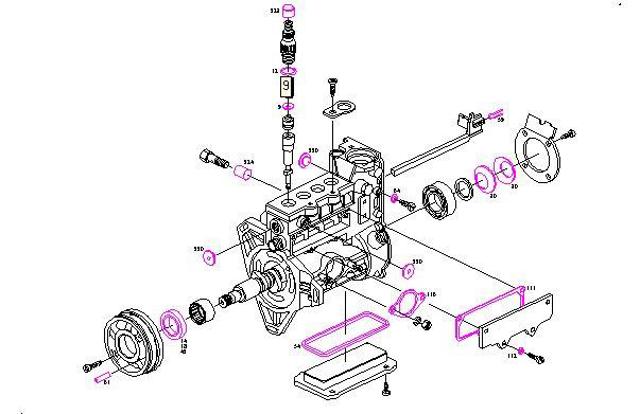 Comprar 1417010011 Bosch Kit de reparación de bomba de alta presión