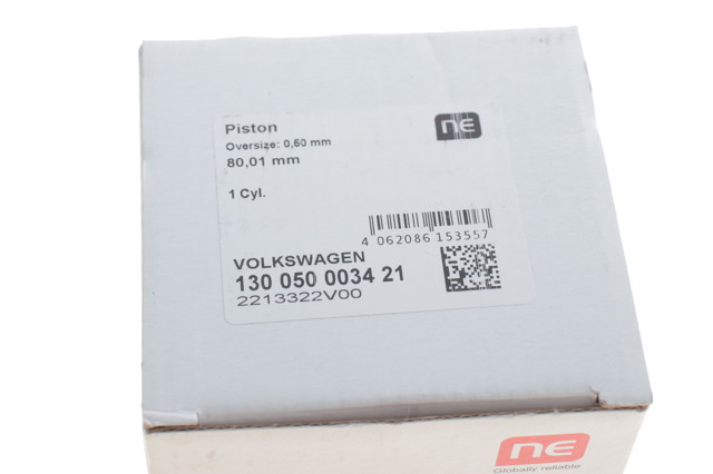 130050003421 NE/NPR Pistón completo para 1 cilindro, segunda reparación (+0,50 mm)