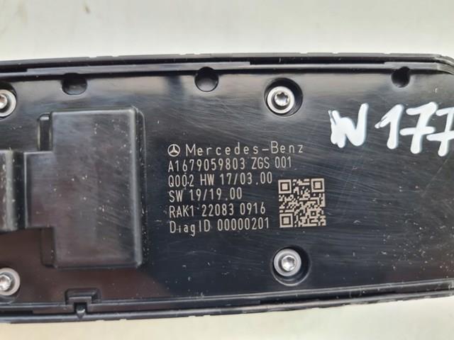A1679059803 Mercedes Unidad de control de elevalunas delantera izquierda