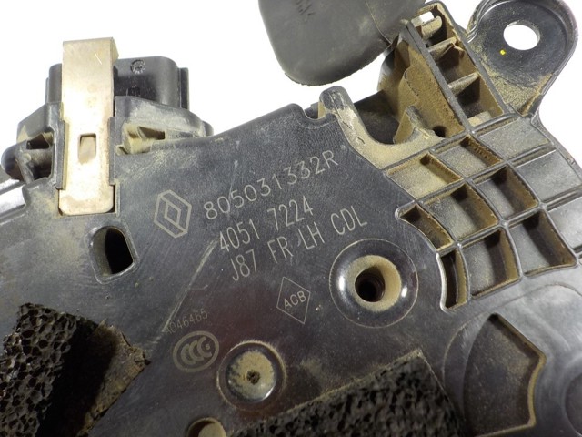 805031332R Renault (RVI) cerradura de puerta delantera izquierda
