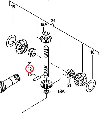 Eje Trasero De La Caja De Cambios Audi A4 Allroad B9 (8WH, 8WJ)