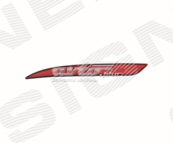 5403-03-7703203P 4max reflector, parachoques trasero, izquierdo