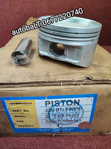 1310350050 Izumi pistón con bulón sin anillos, cota de reparación +0,50 mm