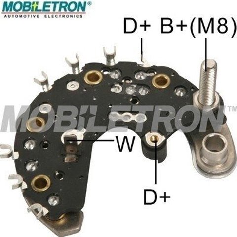 RP24 Mobiletron alternador diodo puente rectificador