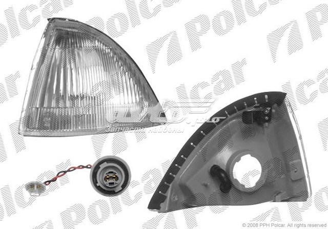 7402190E Polcar luz de gálibo delantera izquierda