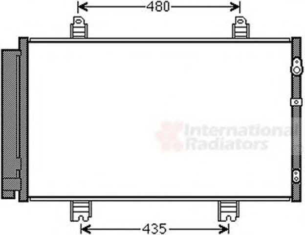 53005646 VAN Wezel condensador aire acondicionado