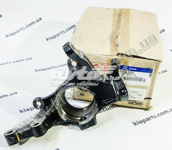 517163X001 Hyundai/Kia muñón del eje, suspensión de rueda, delantero derecho