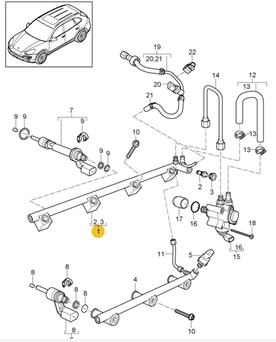 95811011520 Porsche