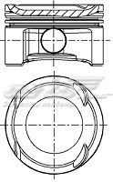 87-141300-20 Nural pistón completo para 1 cilindro, std