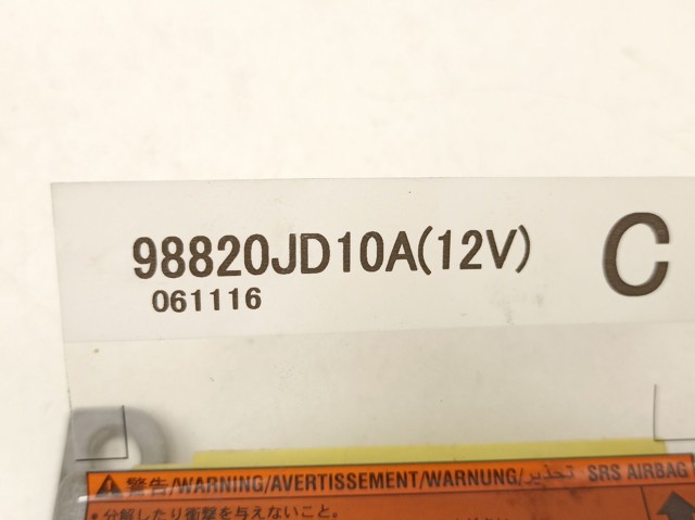 98820JD10A Nissan/Infiniti Módulo de control de airbag