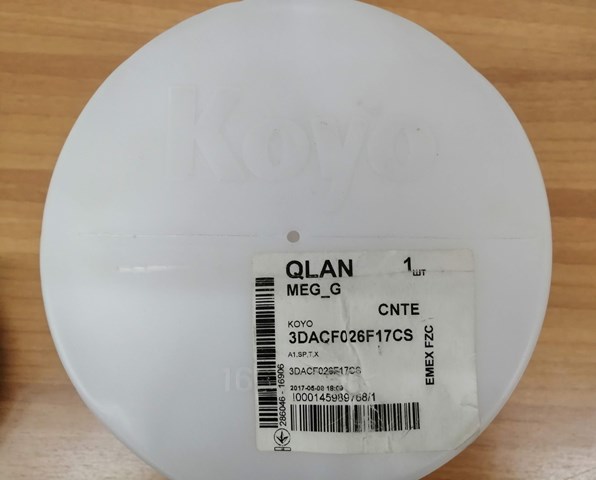 Cubo de rueda trasero 3DACF026F17CS Koyo