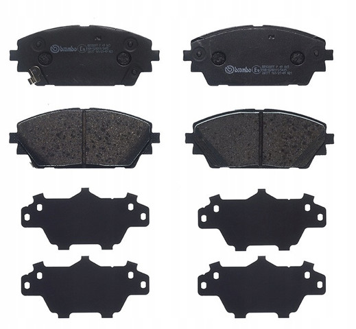 Pastillas de freno delanteras de disco MAZDA BCYB3328ZA