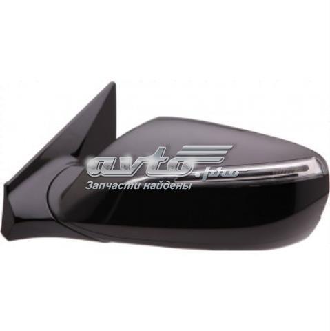 Espejo de retrovisor izquierdo 876102W014 Hyundai/Kia