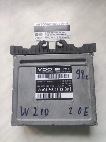 A0245451832 Mercedes centralina del motor / modulo de control del motor (ecu)