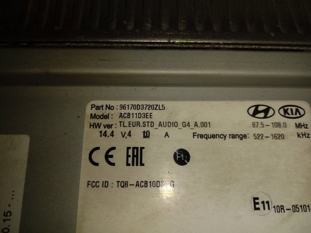 Radio para Hyundai Tucson III TL