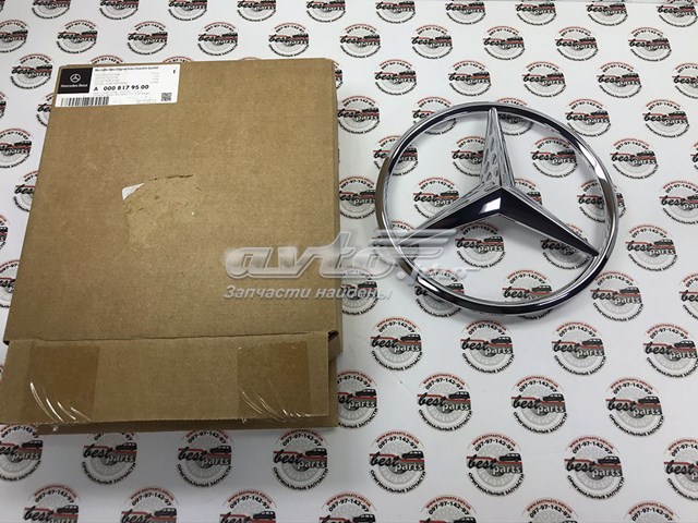 Emblema de la parrilla del radiador 0008179500 Mercedes