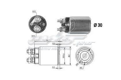 ZM654 ZM interruptor magnético, estárter