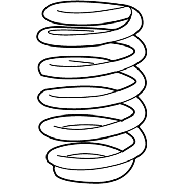 K05168884AA Fiat/Alfa/Lancia muelle de suspensión eje delantero