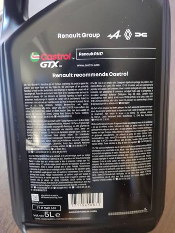 Comprar 7711658105 Renault (RVI) Aceite de motor