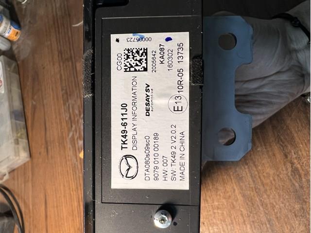 Pantalla Multifuncion Mazda CX-9 (TC)
