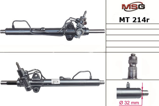 MT214R MSG Rebuilding Cremallera caja de direccion