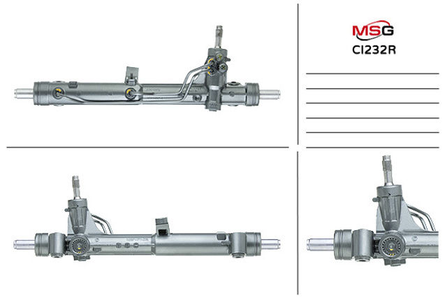 CI232R MSG Rebuilding Cremallera caja de direccion