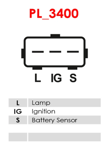 ARE0062 AS/Auto Storm Regulador alternador