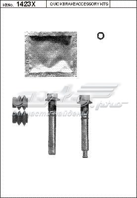 Comprar QB1131423X Quick Brake Pasador guía superior de la pinza de freno trasera