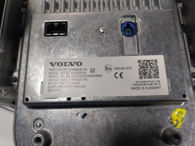 36010873 Volvo Pantalla multifuncion