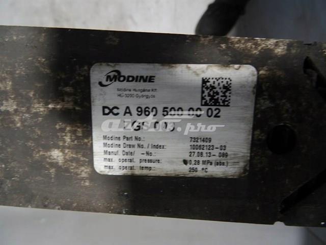 A9605000002 Mercedes Radiador de intercooler