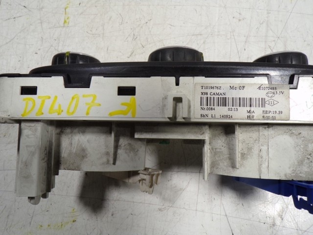 Elemento de control aire acondicionado Renault Clio IV