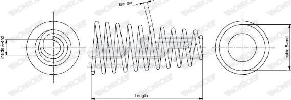Muelle SP3533 Monroe