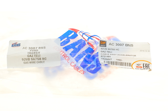 Cable del acelerador AC3007BNS DP Group