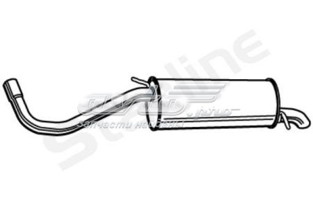 Comprar 4016402 Starline Silenciador trasero