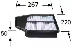 Filtro aire JS Asakashi A8512