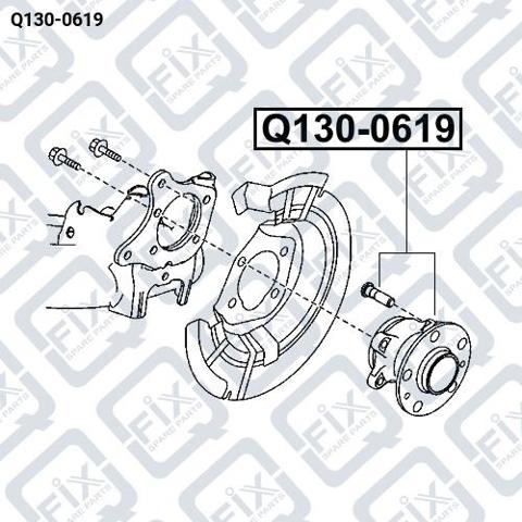 Buje de rueda Q-fix Q1300619 precio, desde 77,49 EUR