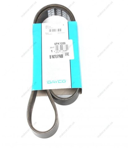 Correa de alternador 6PK1059 Dayco